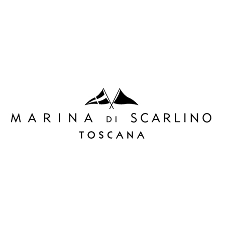 Marina di Scarlino Logo BW