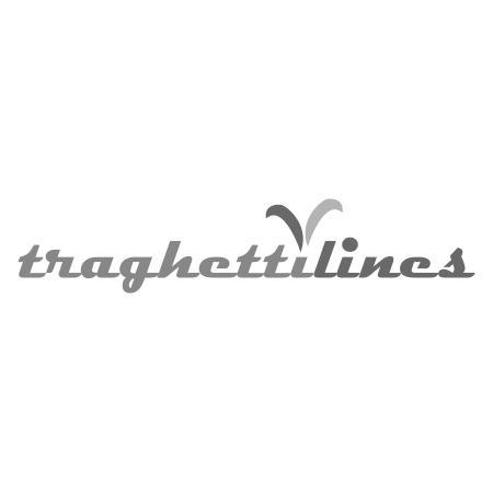 Traghetti Lines Logo BW